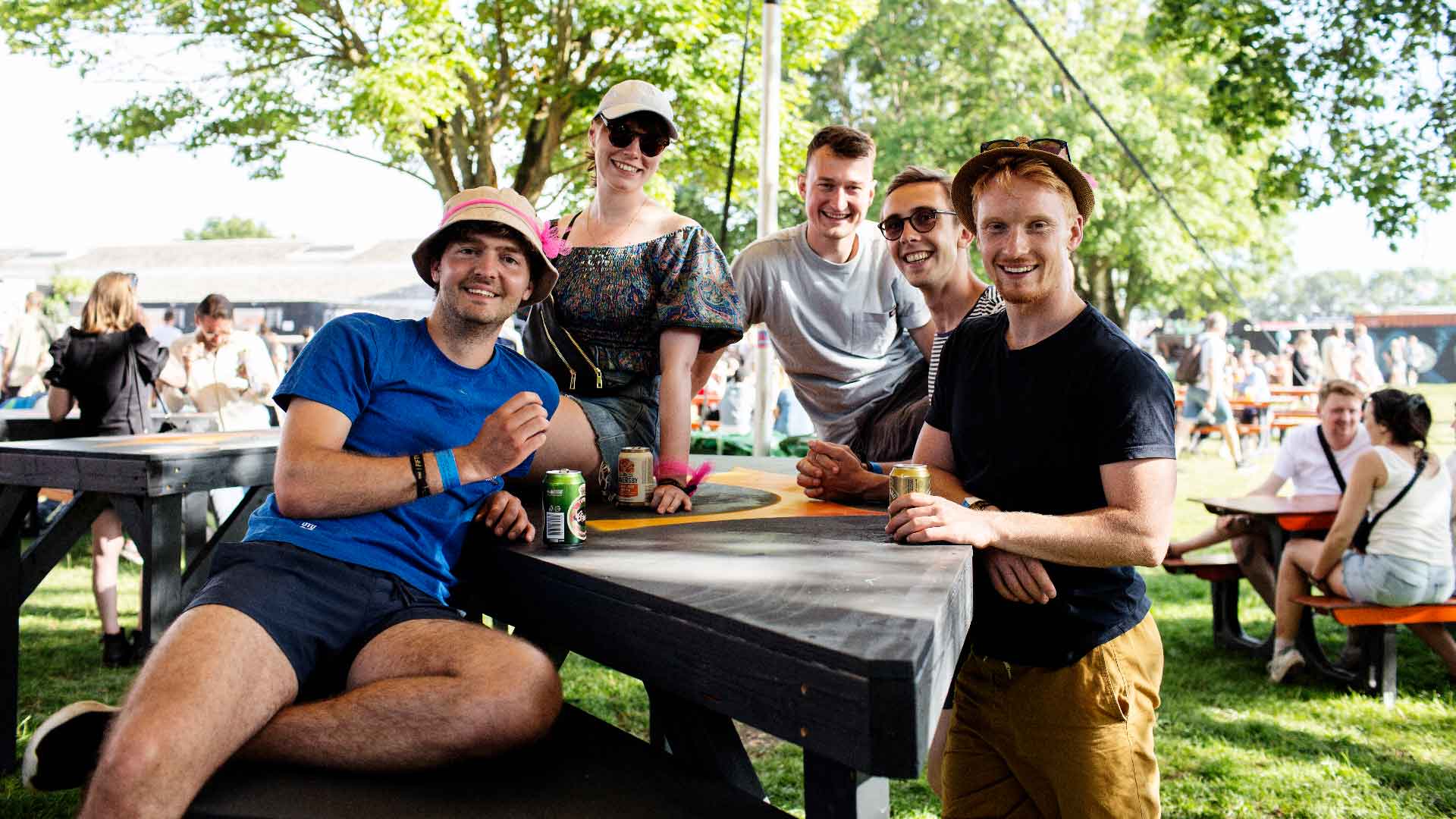 DTU på Roskilde Festival 2022. StandTogether.