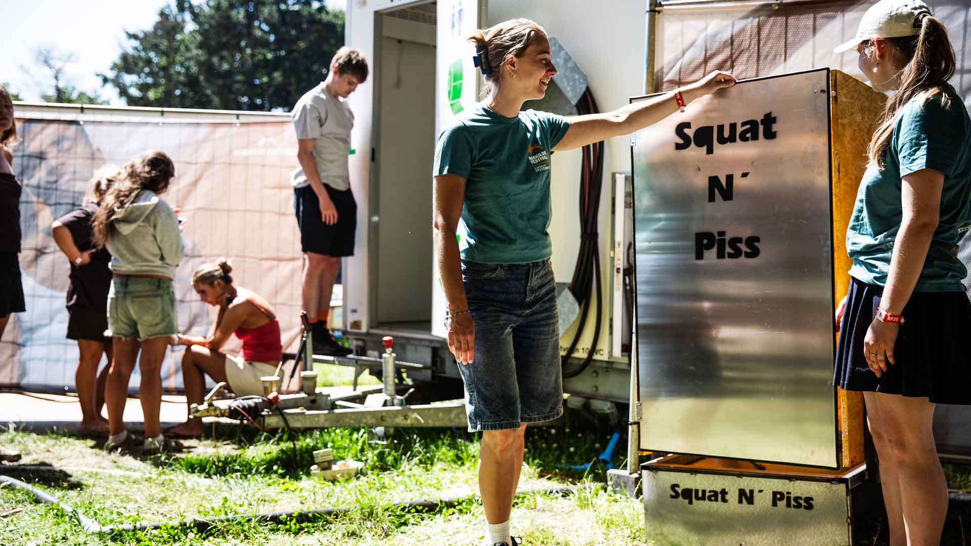 DTU på Roskilde Festival 2025: Squat'n'Piss